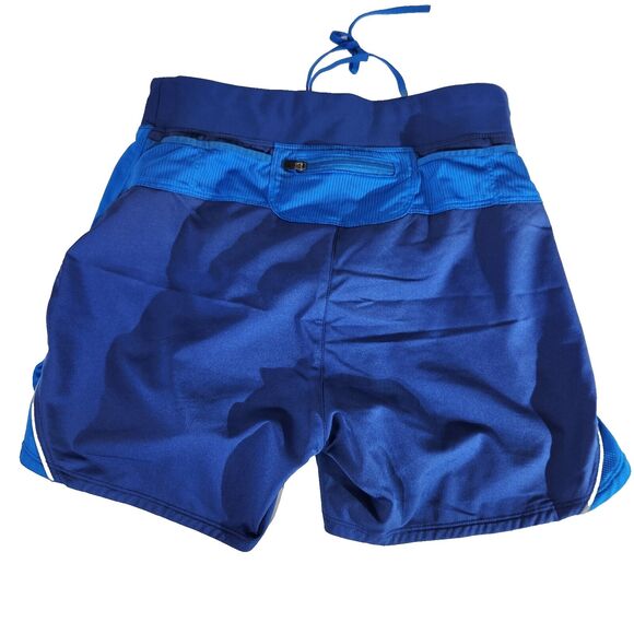 Rei Swim Trunks Mens Sz S Pockets Drawstring Beach Vacation Board Shorts Blue - Picture 2 of 11